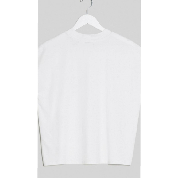 Hello Slogan High Neck T-shirt - Picture 4 of 9